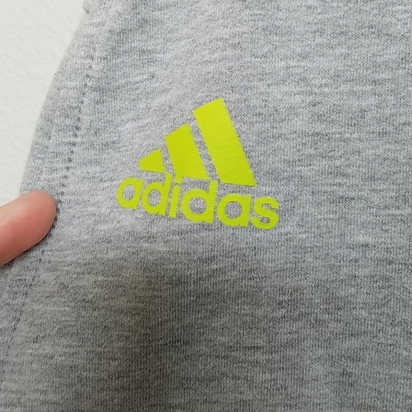 Adidas Grey Jogger Capris - Picture 2 of 5
